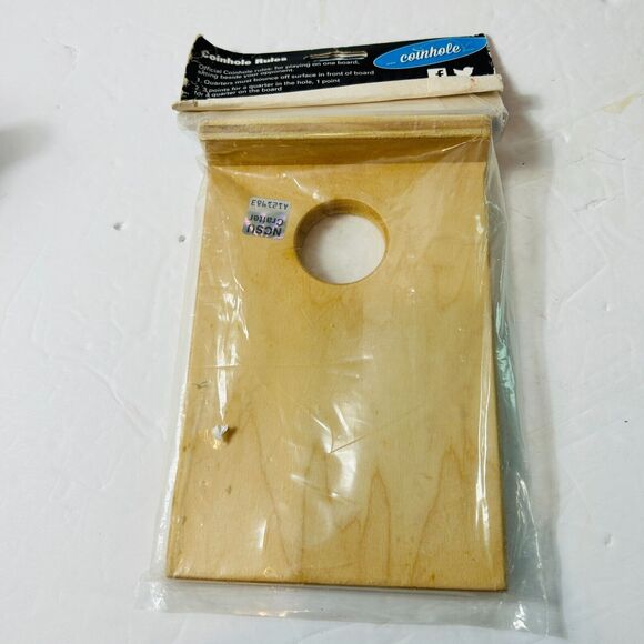 NC State Wolfpack Coinhole Board Mini Corn Hole Quarter Game College Made In USA - Picture 4 of 4